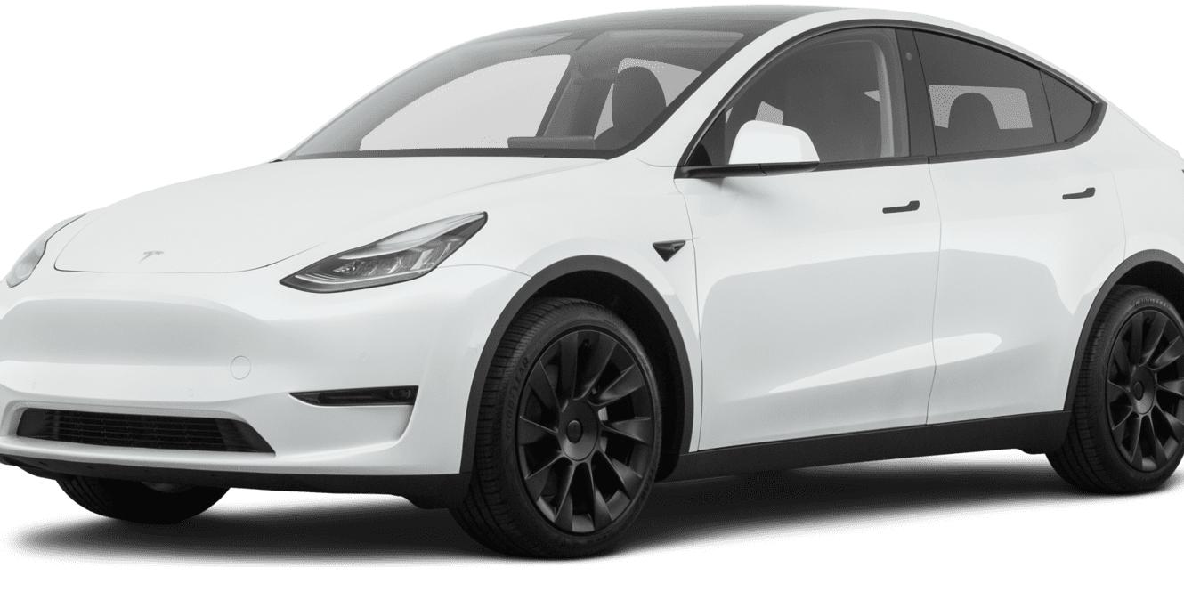 TESLA MODEL Y 2021 5YJYGDEE9MF125595 image